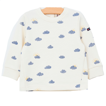 SUDADERA BEBE BATELA CLOUD AND SUN CLO