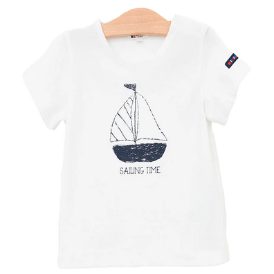 CAMISETA BATELA BEBE VELERO BL