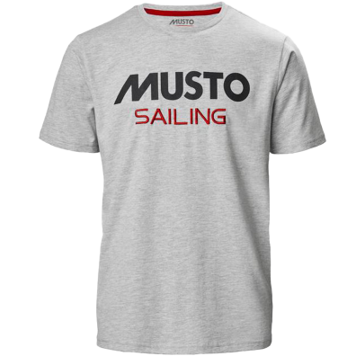 Camiseta Musto Hombre Sailing Bandera Gris