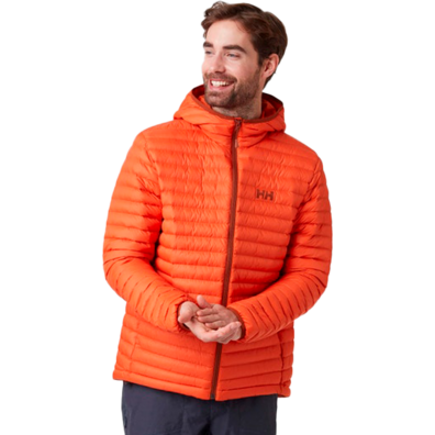 Cazadora HH Hombre Sirdal Capucha Naranja