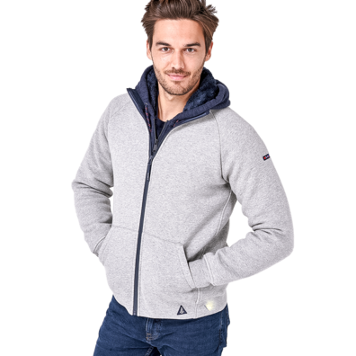 Chaqueta Batela Hombre Sudadera con Forro Polar