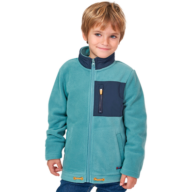 CHAQUETA POLAR JUNIOR CON BOLSILLO PECHO BATELA ACT