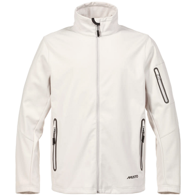 CHAQUETA SOFTSHELL HOMBRE MUSTO ESS Blanco