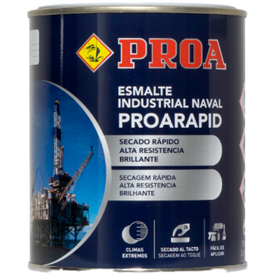 Pintura Proarapid Industrial Naval 750 ml Azul Eléctrico 5010