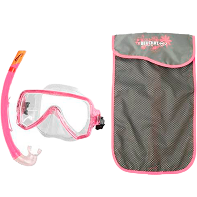 Set de Buceo Adulto Oceo Rosa