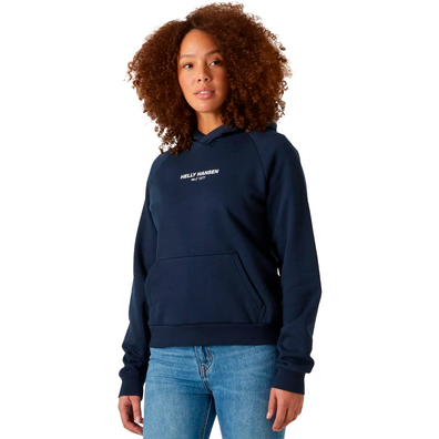 SUDADERA HH MUJER FLEECE CON CAPUCHA 597