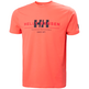 CAMISETA HH HOMBRE GRAPHIC RWB melocotón