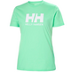 CAMISETA MUJER LOGO HH verde