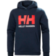 SUDADERA HH JUNIOR LOGO Marino