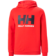 SUDADERA HH JUNIOR LOGO Rojo