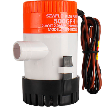 BOMBA ACHIQUE SEAFLO SUMERGIBLE 500 GPH 12V