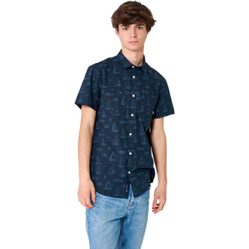 CAMISA  BATELA HOMBRE MANGA CORTA SAI/M