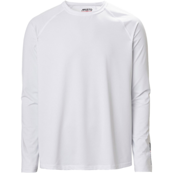 CAMISETA HOMBRE MUSTO MANGA LARGA PROTECCIÓN SOLAR EVOLUTION Blanco