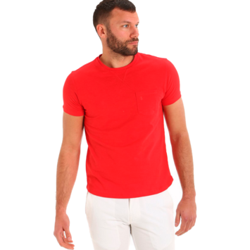 CAMISETA SLAM HOMBRE A105 Rojo