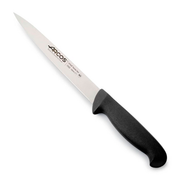 CUCHILLO ARCOS 7" REF. 295225 190 MM. NEGRO