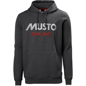 SUDADERA MUSTO HOMBRE CAPUCHA BASICA Gris Oscuro