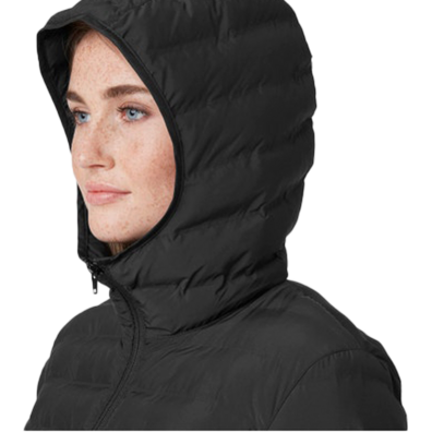 Abrigo Plumas HH Mujer Mono Material Insulator Negro