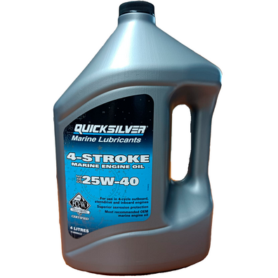 ACEITE FUERABORDA 25W40 4T 4 L QUICKSILVER