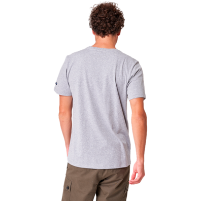 CAMISETA BATELA HOMBRE LISA BALLENA Gris