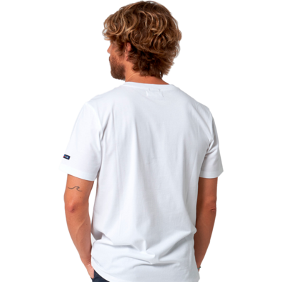 CAMISETA BATELA HOMBRE LISA CAPITAN Blanco