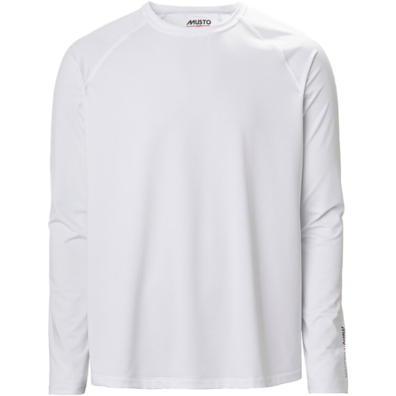 CAMISETA HOMBRE MUSTO MANGA LARGA PROTECCIÓN SOLAR EVOLUTION Blanco