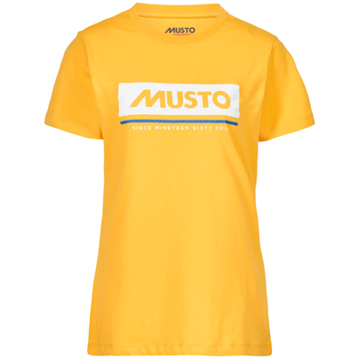 CAMISETA MUJER MUSTO 2.0 Amarillo