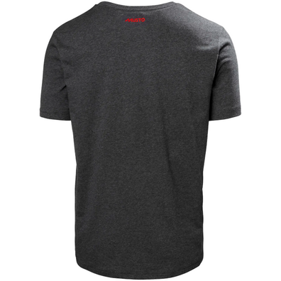 Camiseta Musto Hombre Sailing Bandera Gris Oscuro