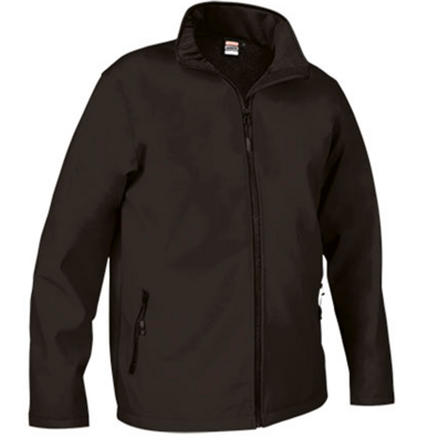 CAZADORA HORIZON SOFTSHELL VALENTO Negro