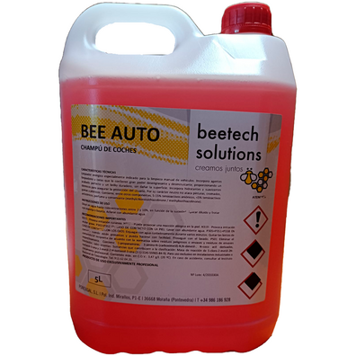 CHAMPU COCHE BEE AUTO 5 LITROS