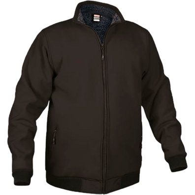 CHAQUETA ALASKA SOFTSHELL VALENTO Negro