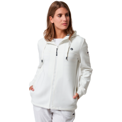 CHAQUETA BATELA MUJER CORTA INTERLOCK BL