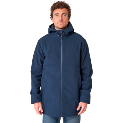 CHAQUETA SOFTSHELL LARGO HOMBRE BATELA CON CAPUCHA MA