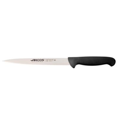 CUCHILLO ARCOS 7" REF. 295225 190 MM. NEGRO