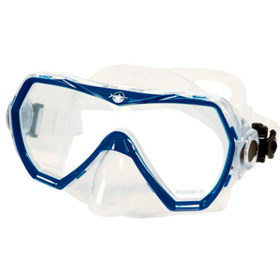 GAFAS BEUCHAT CORSO SILICONA TRANSPARENTE Azul cielo