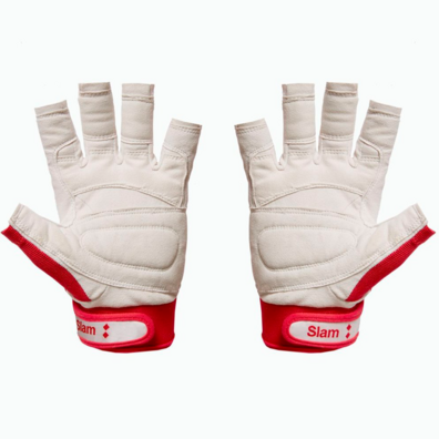 GUANTE SLAM 3/4 FINGER Rojo