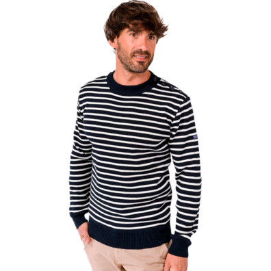 JERSEY BATELA HOMBRE MARINERO BRETON Mno/Crudo