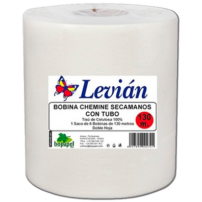 PAPEL LIMPIEZA INDUSTRIAL 130 METROS LEVIAN