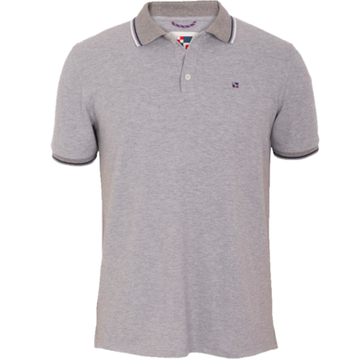 POLO HOMBRE BATELA NAVY MANGA CORTA Gris