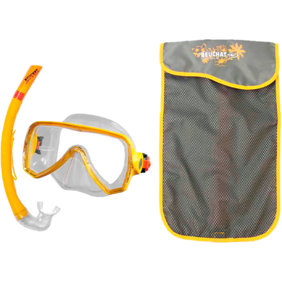 Set de Buceo Adulto Oceo Amarillo