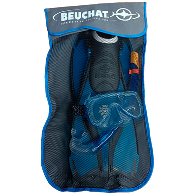 SET BEUCHAT ALETAS, GAFAS Y TUBO OCEO Turquesa