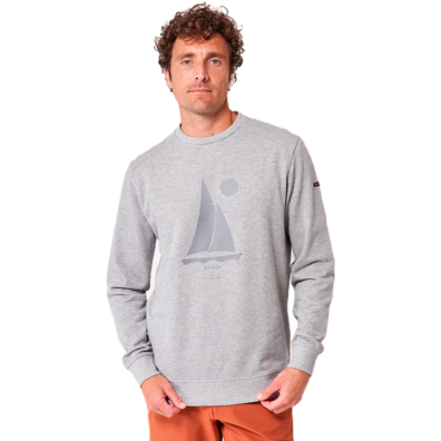 SUDADERA BATELA HOMBRE VELERO Gris