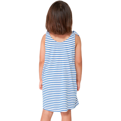 VESTIDO BATELA JUNIOR TIRANTES B/STW