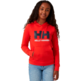 SUDADERA HH JUNIOR LOGO Rojo